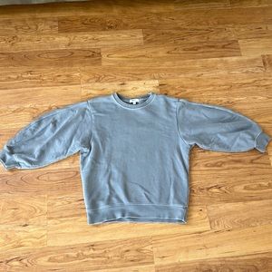 EUC Agolde terry pullover top